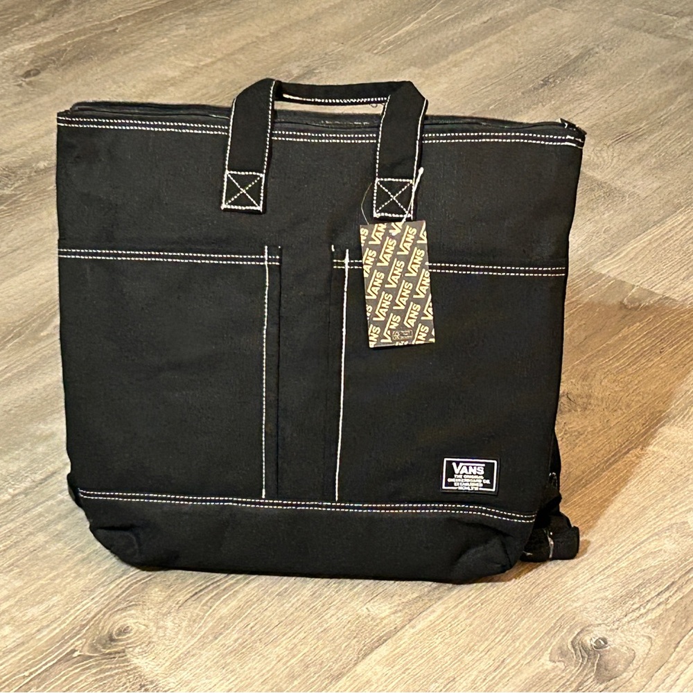 NWT Vans Daily Backpack in Black (stock photos for reference)